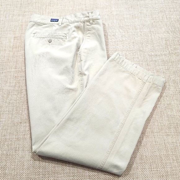 Patagonia Other - Vintage Patagonia‎ Men's Organic Cotton Chino Pants Khaki Tan Canvas Size 36